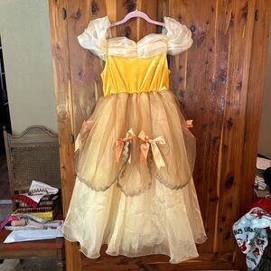 Girls L Belle costume gown.